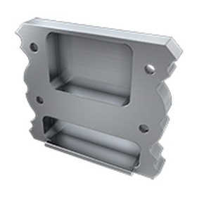 Заглушка Lumines для типу TALIA без отвору срібло