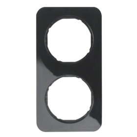 Рамка 2-местная, черная Berker R.1