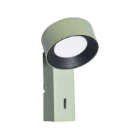 Бра, настінний світильник Italux WL-47390-1-GRN Otal LED 1x1.8W 4000K 489Lm IP20 зелений