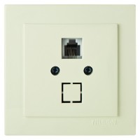Розетка Nilson Touran кремова телефонна ( 24121040 )