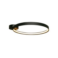 Люстра Zuma Line LA0772 Circle LED 1x50W 3000K 5520Lm IP20 черная (5903938027857)