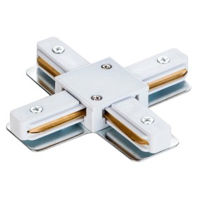 Хрестовий з'єднувач для шинопроводів Videx (VL-TRF-CTX-W) білий