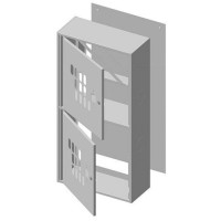 Пожежний щит Білмакс Б00029974 ШП 60120 У-С (білий)