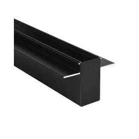 Заглушка магнитного трека без отверстия Alumled ALMG-EC BK