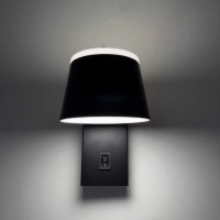 Светильник настенный Violux CROCUS-R 8W 4200K 560Lm IP20 черный ( 550109 )