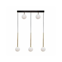 Підвісний світильник, люстра Zuma Line 5905316607798 Ali G9 4x40W IP20