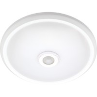 Стельовий світильник E.Next e.sensor.LED.77.12.4000 (білий) з датчиком руху 12Вт 4000К 360° IP20 білий (s061022)