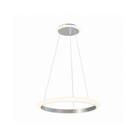 Підвісний світильник, люстра Zuma Line 11677 Newa Led 1x27.5W 3000K 3200Lm IP20 Хром