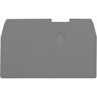 Торцева/проміжна пластина Wago 870-933 1мм (сіра)