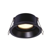 Точечный светильник врезной Oledim 7771297 TS21B ALU GU10 1x10W IP20 Черный