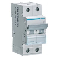 Автоматичний вимикач Hager MCN206 6кА C 6A 2P