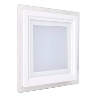 Встраиваемый светильник Feron 6246 AL2111 12Вт 5000К 960Лм квадратный