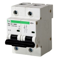 Автоматичний вимикач Promfactor ECO FB1-125 2P C 20A 10кА (FB1C20020)