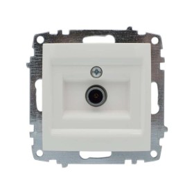 Розетка ELBI ZENA біла TV без рамки ( 609-010200-273 )