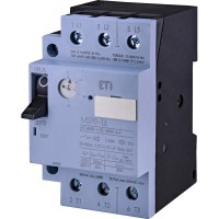 Автомат защиты двигателя ETI 004646620 MSP0-1.6 (0.37-0.55 kW 1.0-1.6A)