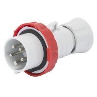 Переносная вилка GEWISS IP67 3P+N+E 16A 400В (GW60031H)