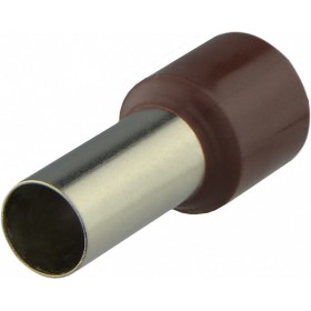 Наконечник Аско-Укрем НТ 25,0-16 изолированный коричневый 100шт (A0060010034)