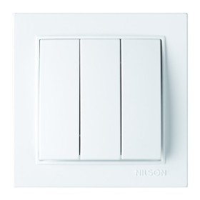 Вимикач Nilson Thor білий 3кл ( 27111066 )