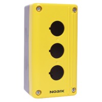 Кнопковий пост NOARK Ex9P2 FH 3 y EU 3 місця жовтий (111414)