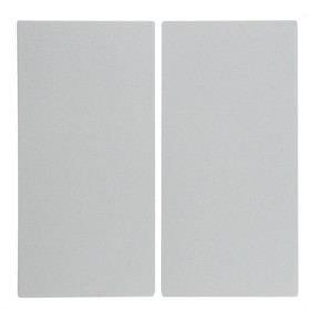 Клавиши для 2-клавишных выключателей, полярная белизна, Berker S.1