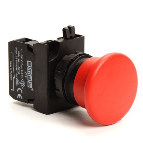 Аварийная кнопка «грибок» EMAS CP200MK d=40мм без фиксации (1НЗ) красная