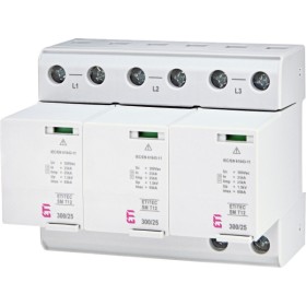 Ограничитель перенапряжения ETI 002440560 ETITEC SM T12 300/25 (3+0 6p TNC)