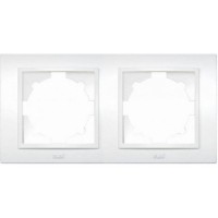 Рамка ELBI ZENA белая 2-я (500-010200-226)