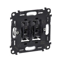 Механізм двоклавішного вимикача Legrand Valena In`Matic