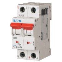 Автоматический выключатель Eaton PL7-C10/2-DC 500В DC 10А C