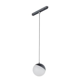 Магнітний трековий світильник Nowodvorski 10153 LVM Lid LED 1x8W 3000K 650Lm IP20 чорний