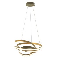 Подвесной светильник, люстра Zuma Line 250051P-BE Vecino LED 1x42W 3000K-6000K 2100Lm IP20 бежевый (5907925003633)
