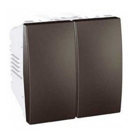 Вимикач 2-клавішний (СХ.5) графіт Schneider Electric