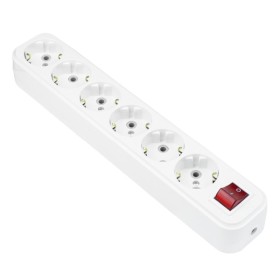 Колодка PIN 6-на з заземленням і вимикачем ( 516-050200-602 )