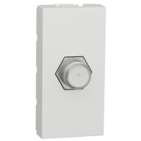 Розетка Schneider Electric NU346818 Coaxial F-type 1М (біла)