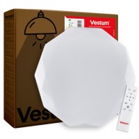 Стельовий світильник Vestum DIAMANT зоряне небо 60Вт 395x55мм 3000К-6500К