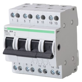 Переключатель нагрузки Promfactor FSD2 4P 50A 1-0-2 (FSD24050)