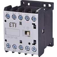 Миниатюрный контактор ETI 004641101 CEC 07.01 24V DC (7A; 3kW; AC3)