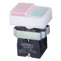 Двойная кнопка Аско-Укрем XB2-BL9425 «Старт/Стоп» (A0140010014)