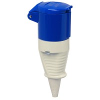 Силовий роз'єм переносного типу WALTHER WL330306 (2P+E) 32А 230V IP44