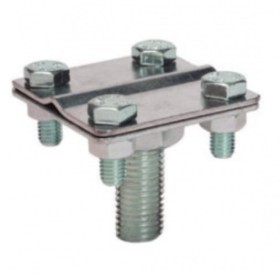 З'єднувач DKC NG6606CUZC для стрижня М16 та струмопровідної стрічки 30x4 або прута Ø8-10мм