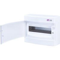 Зовнішній модульний щит ETI 001101006 ECT 12PO 12 М з білими дверцятами