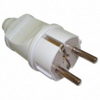 Вилка FAR F999 з заземленням (7.4.2.70231)