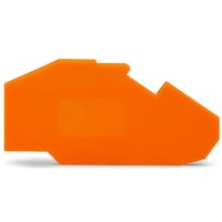 Конечная пластина Wago 782-317 толщиной 1,5мм (оранжевая)