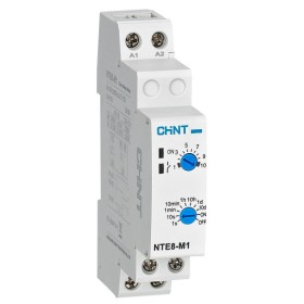 Реле затримки часу Chint NTE8-M1 AC230В на увімкнення із налаштуваннями 1CO (258695)