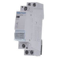 Контактор 25A ESC225s бесшумный (2НО, 230В) 1м Hager