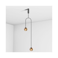 Підвісний світильник, люстра Imperium Light 349224.05.69 Leister E14 2x40W IP20 Чорний