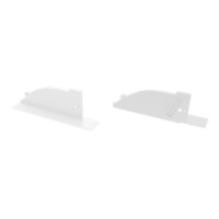 Заглушка Lumines для типу TOPO з отвором ліва білий