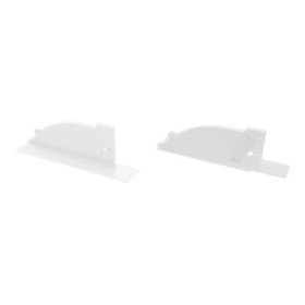 Заглушка Lumines для типу TOPO з отвором ліва білий