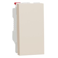 Кнопка вимикача Schneider Electric Unica New NU310644 10А 1м бежева