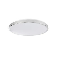 Светильник потолочный Goldlux 3314871 Kern LED 1x24W 4000K 2500Lm IP20 хром